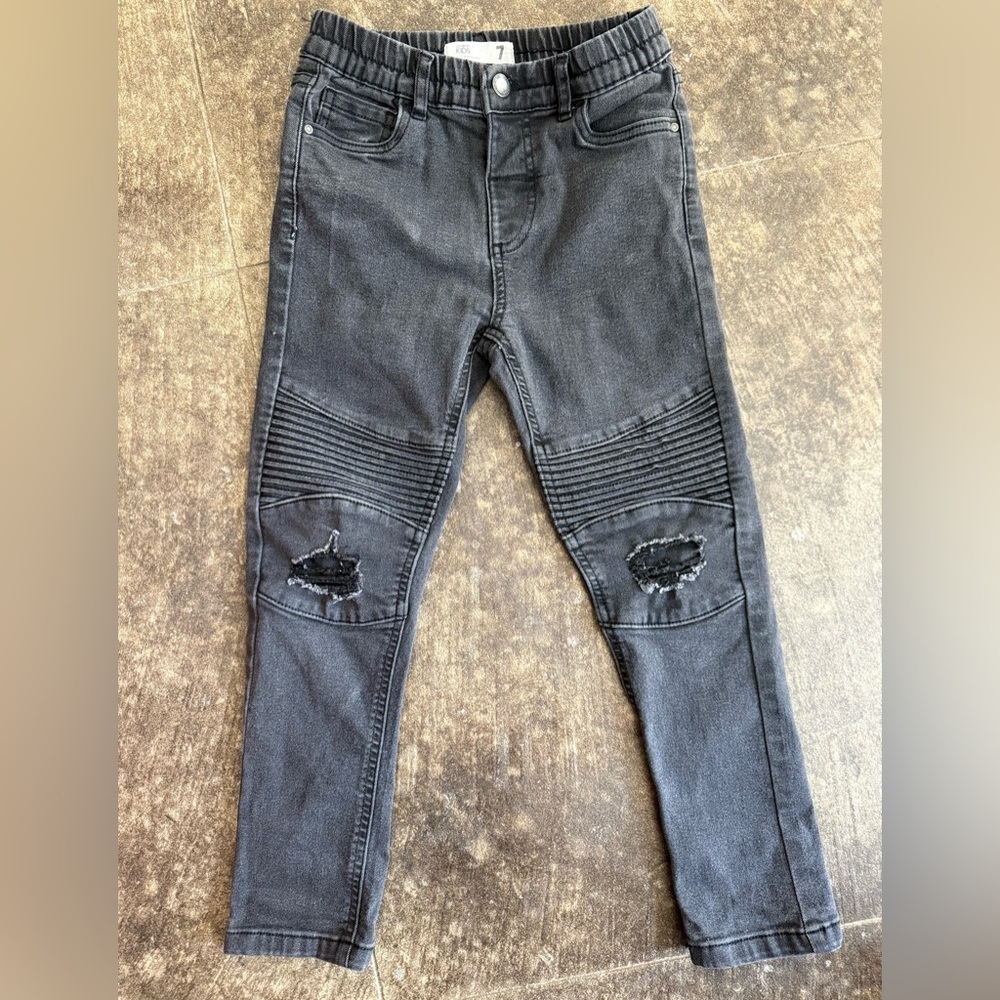 Cotton On Kids: Boys Distressed Moto Jeans
